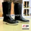 รองเท้าบู้ทกันน้ำ A.1509 สีดำ สูง 14 นิ้ว พื้นหนา2