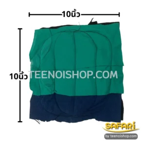 เศษผ้าวนคละสีขนาด10นิ้ว