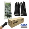 ถุงมือยางดำ SWAN รุ่นแม่บ้าน หนาปรกติ