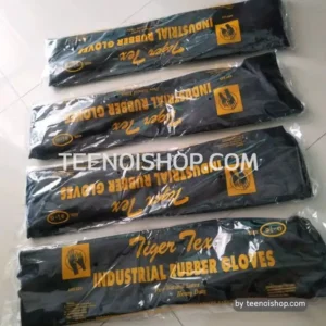 ถุงมือยางดำ ตราTiger Tex ราคาส่ง